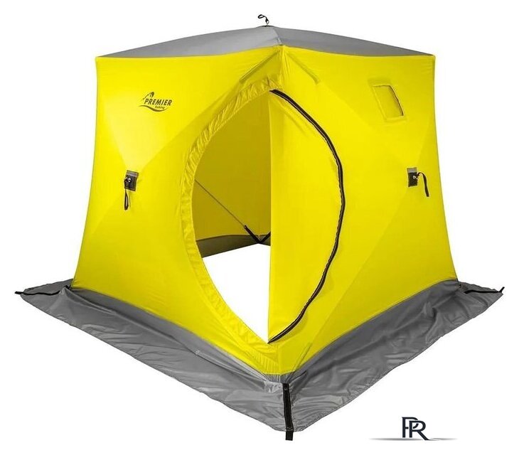 Палатка Premier Fishing Куб-3 PR-WFSC-210YG (зимняя, желтый/серый) - Изображение №1 — Интернет-магазин ПроЗаказ