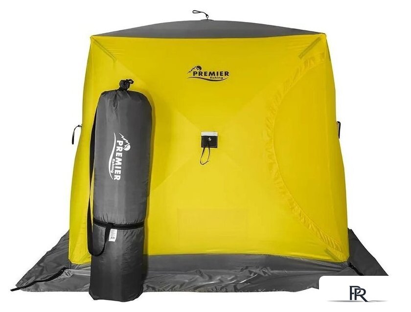 Палатка Premier Fishing Куб-3 PR-WFSC-210YG (зимняя, желтый/серый) - Изображение №4 — Интернет-магазин ПроЗаказ