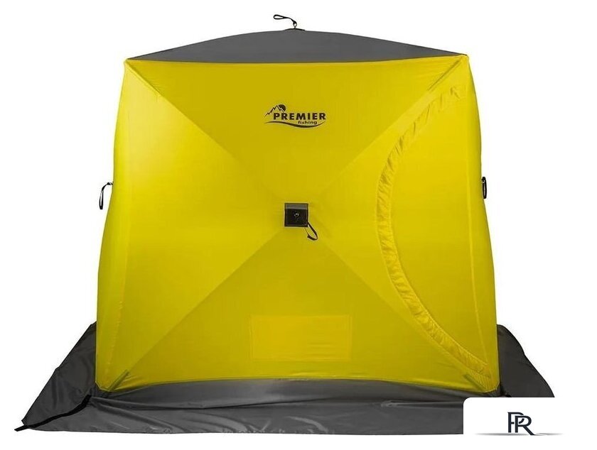 Палатка Premier Fishing Куб-3 PR-WFSC-210YG (зимняя, желтый/серый) - Изображение №2 — Интернет-магазин ПроЗаказ