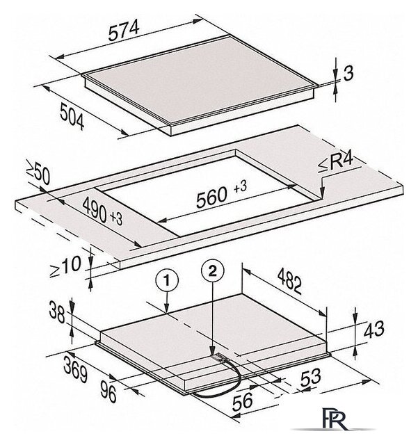 Варочная панель Miele KM 6520 FR - Изображение №5 — Интернет-магазин ПроЗаказ