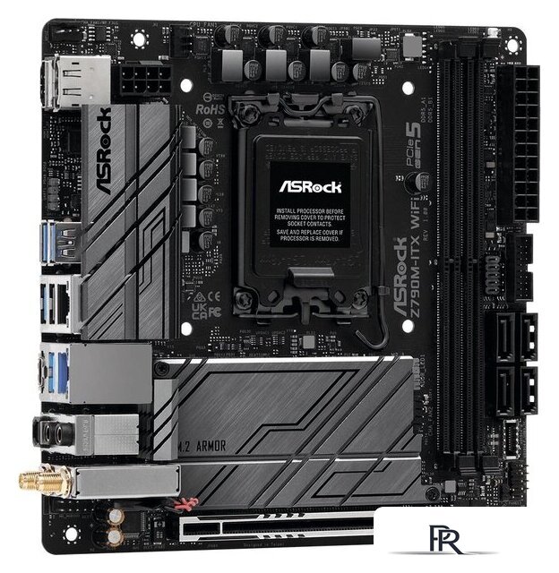 Материнская плата ASRock Z790M-ITX WIFI - Изображение №4 — Интернет-магазин ПроЗаказ