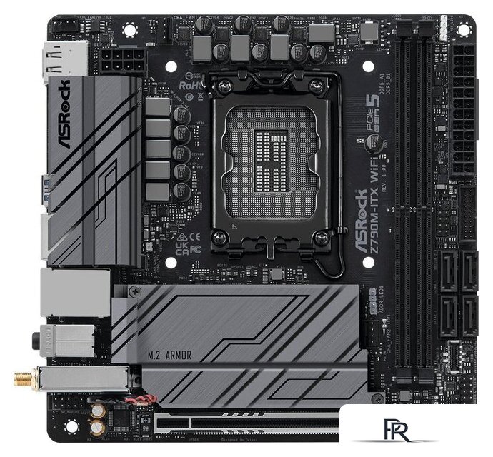 Материнская плата ASRock Z790M-ITX WIFI - Изображение №3 — Интернет-магазин ПроЗаказ