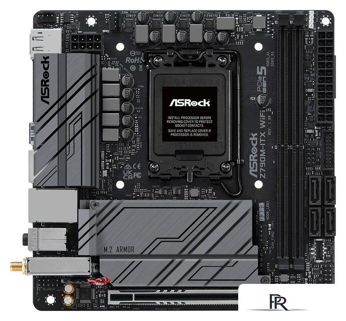 Материнская плата ASRock Z790M-ITX WIFI - Изображение №1 — Интернет-магазин ПроЗаказ