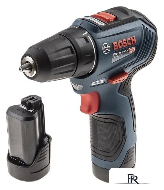 Дрель-шуруповерт Bosch GSR 12V-30 Professional 06019G9000 (с 2-мя АКБ, кейс) - Изображение №2 — Интернет-магазин ПроЗаказ