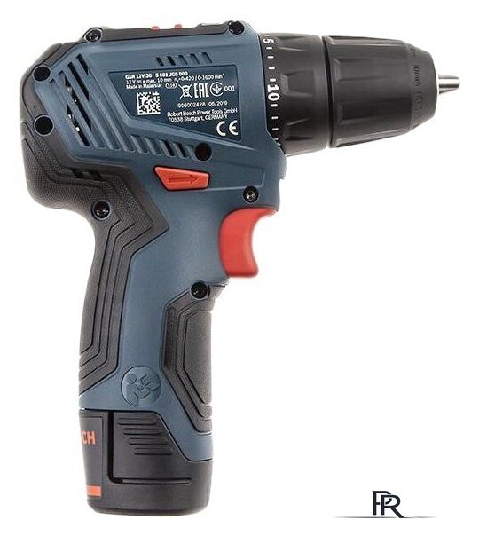 Дрель-шуруповерт Bosch GSR 12V-30 Professional 06019G9000 (с 2-мя АКБ, кейс) - Изображение №4 — Интернет-магазин ПроЗаказ