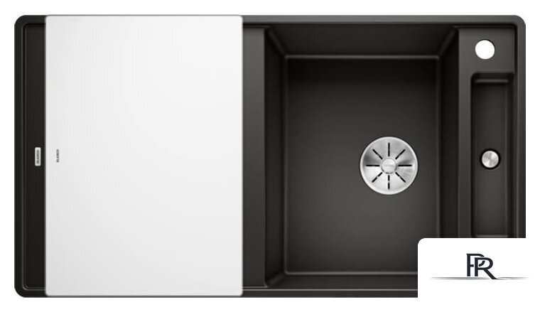 Кухонная мойка Blanco Axia III 5 S-F 525846 (черный, стеклянная доска) - Изображение №1 — Интернет-магазин ПроЗаказ
