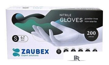 Виниловые перчатки Zaubex 9122530 (S, 200 шт) - Изображение №1 — Интернет-магазин ПроЗаказ