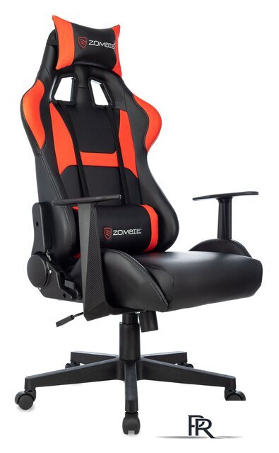 Игровое (геймерское) кресло Zombie Game Penta (черный/красный) - Изображение №1 — Интернет-магазин ПроЗаказ