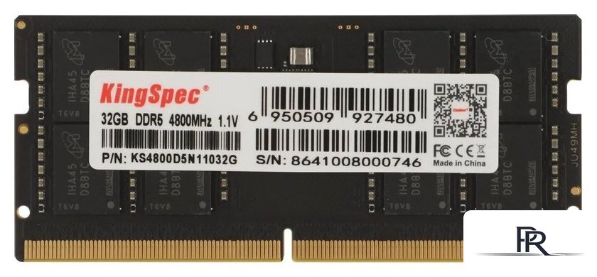 Оперативная память KingSpec 32ГБ DDR5 SODIMM 4800 МГц KS4800D5N11032G - Изображение №1 — Интернет-магазин ПроЗаказ