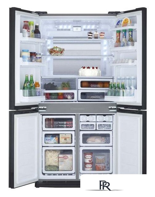 Четырёхдверный холодильник Sharp SJEX93PSL - Изображение №2 — Интернет-магазин ПроЗаказ