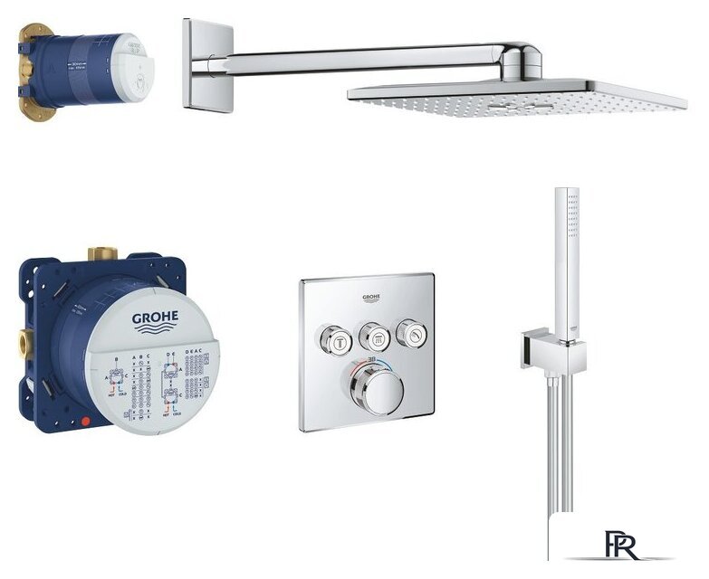 Душевая система  Grohe Grohtherm SmartControl 34706000 - Изображение №1 — Интернет-магазин ПроЗаказ