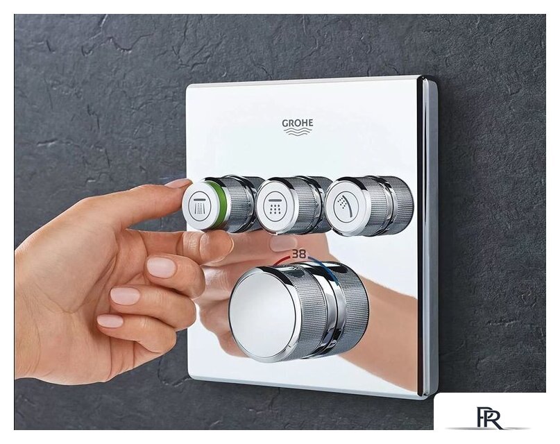 Душевая система  Grohe Grohtherm SmartControl 34706000 - Изображение №4 — Интернет-магазин ПроЗаказ