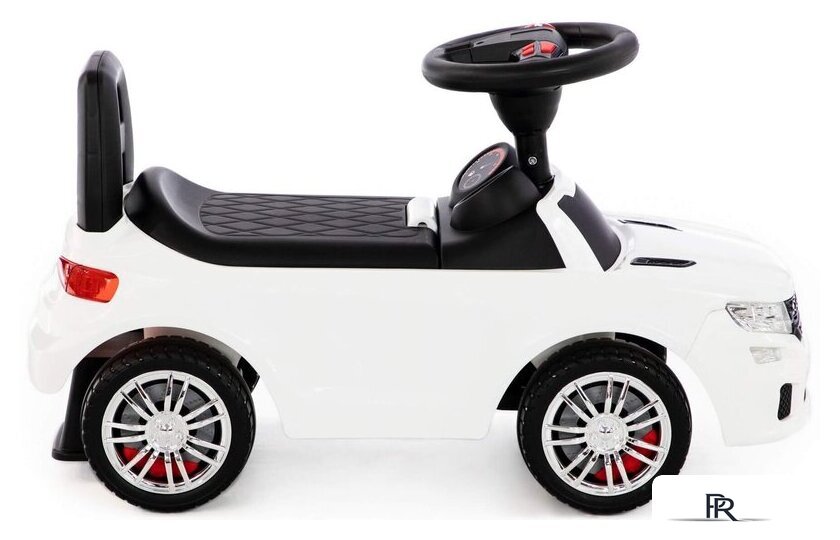 Каталка Полесье SuperCar №6 со звуковым сигналом 84606 (белый) - Изображение №5 — Интернет-магазин ПроЗаказ