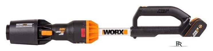 Садовая воздуходувка Worx WG543E (с 1-им АКБ 4 Ач) - Изображение №3 — Интернет-магазин ПроЗаказ