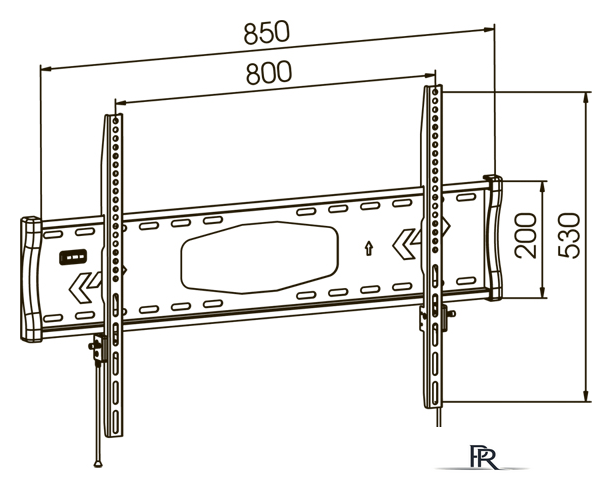 Кронштейн для телевизора Kromax STAR-1 - Изображение №2 — Интернет-магазин ПроЗаказ