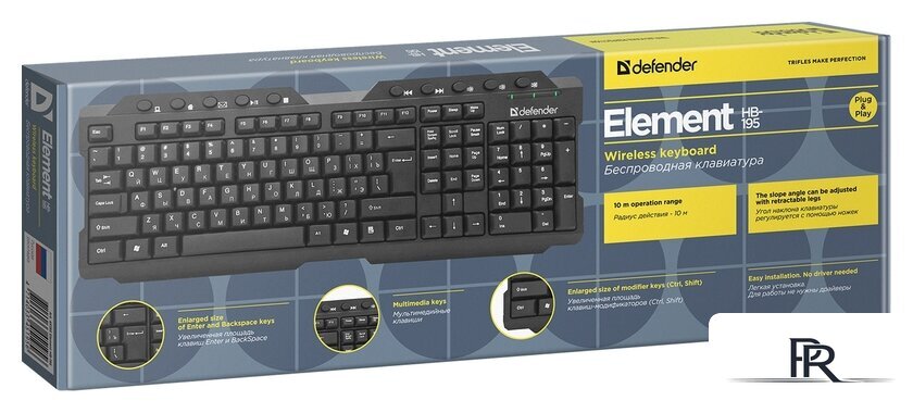 Клавиатура Defender Element HB-195 RU - Изображение №2 — Интернет-магазин ПроЗаказ