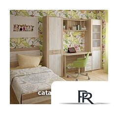 Шкаф-пенал Интерлиния Коламбия КЛ-5-1 (дуб сонома/дуб белый) - Изображение №5 — Интернет-магазин ПроЗаказ