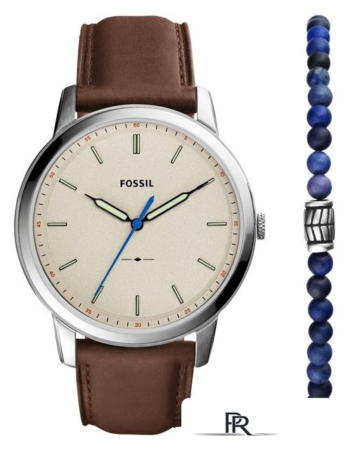Наручные часы с украшением Fossil Minimalist FS5966SET - Изображение №1 — Интернет-магазин ПроЗаказ
