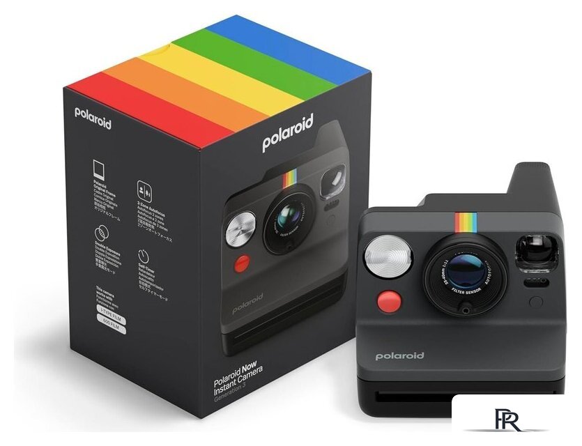 Фотоаппарат Polaroid Now Instant Camera Generation 3 (черный) - Изображение №3 — Интернет-магазин ПроЗаказ