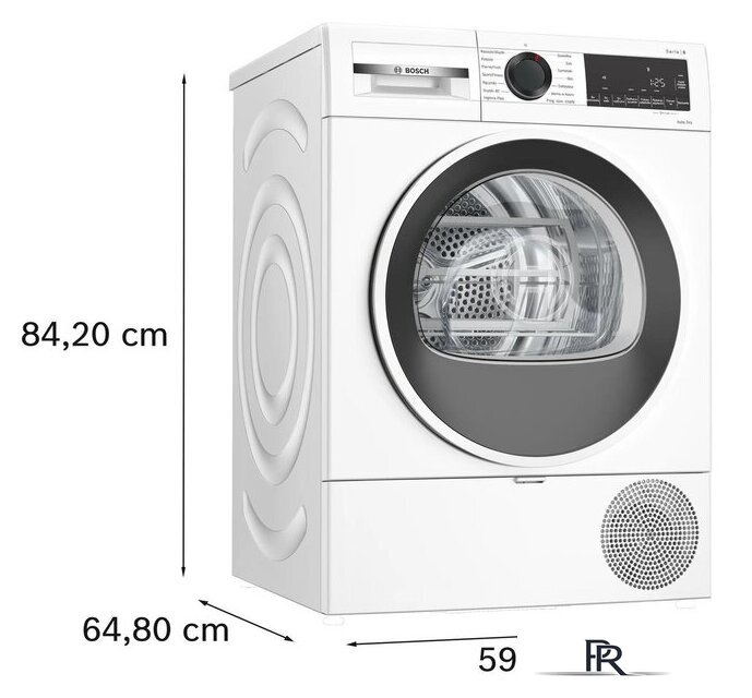 Сушильная машина Bosch Serie 6 WQG233DGPL - Изображение №7 — Интернет-магазин ПроЗаказ
