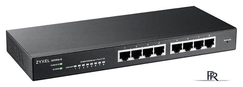 Управляемый коммутатор 2-го уровня Zyxel GS1915-8-EU0101F - Изображение №1 — Интернет-магазин ПроЗаказ