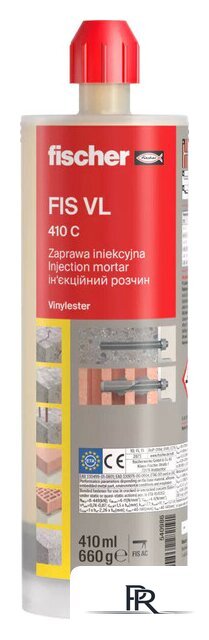 Химический анкер Fischer FIS VL 410 C 540986 - Изображение №1 — Интернет-магазин ПроЗаказ