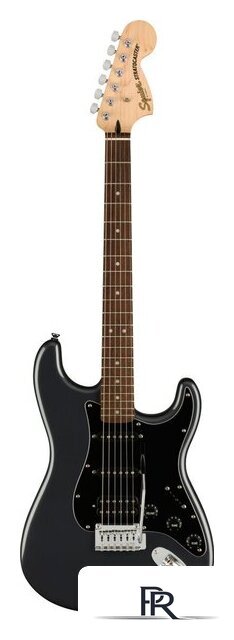Электрогитара Fender Squier Affinity Series Stratocaster HSS Charcoal Frost Metallic - Изображение №1 — Интернет-магазин ПроЗаказ