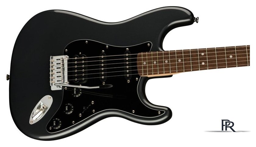 Электрогитара Fender Squier Affinity Series Stratocaster HSS Charcoal Frost Metallic - Изображение №3 — Интернет-магазин ПроЗаказ