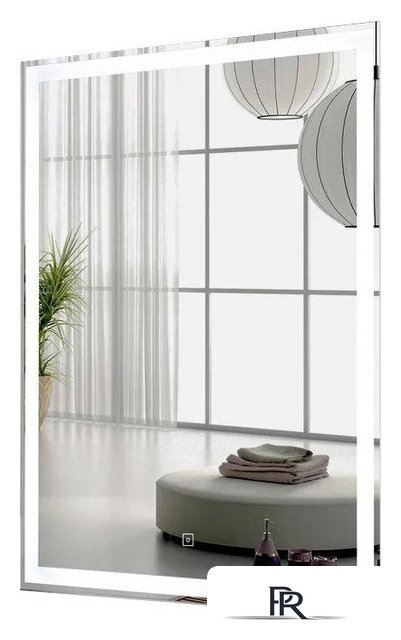  Пекам Зеркало Greta 60x100 greta-60x100s (с подсветкой и сенсором на прикосновение) - Изображение №1 — Интернет-магазин ПроЗаказ
