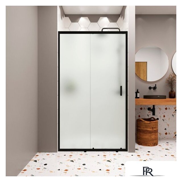 Душевая дверь Domani-Spa DoorCube 100x190 DS04DCb100L0M00.Gt-Black - Изображение №10 — Интернет-магазин ПроЗаказ