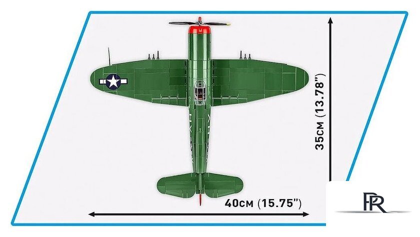 Конструктор Cobi Historical Collection WWII P-47 Thunderbolt - Изображение №9 — Интернет-магазин ПроЗаказ