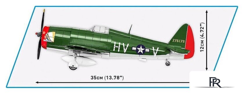 Конструктор Cobi Historical Collection WWII P-47 Thunderbolt - Изображение №8 — Интернет-магазин ПроЗаказ