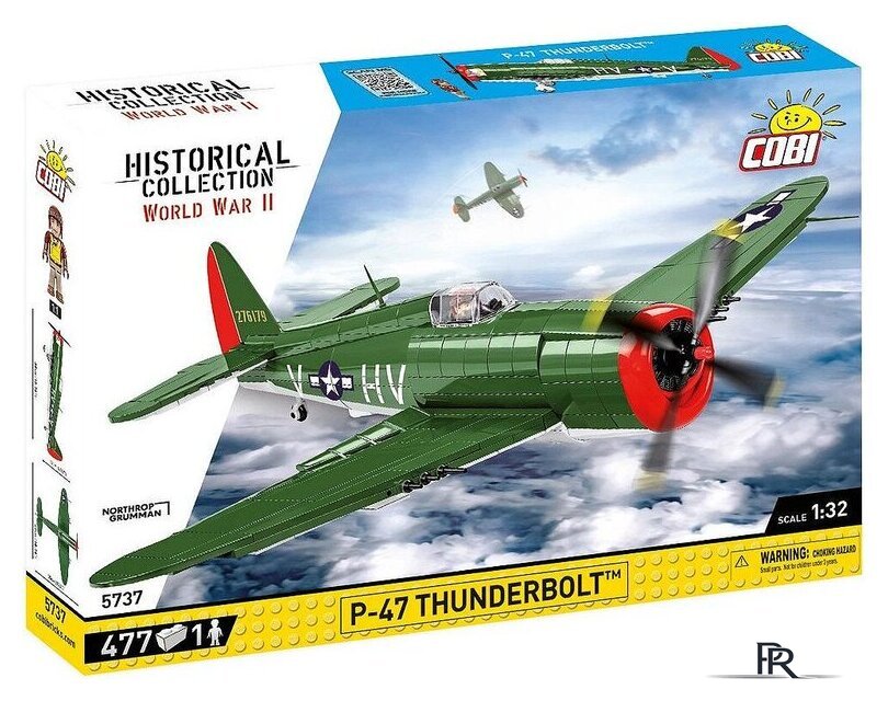 Конструктор Cobi Historical Collection WWII P-47 Thunderbolt - Изображение №10 — Интернет-магазин ПроЗаказ