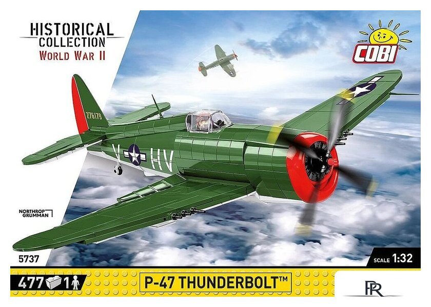 Конструктор Cobi Historical Collection WWII P-47 Thunderbolt - Изображение №1 — Интернет-магазин ПроЗаказ