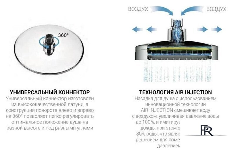 Душевая система  Vincea Desire VSFW-1D1BG - Изображение №12 — Интернет-магазин ПроЗаказ