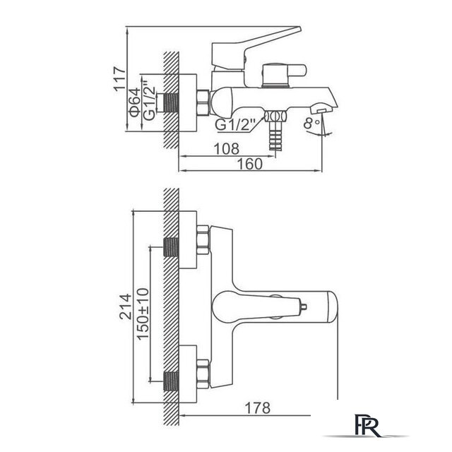 Смеситель Ledeme L3269 - Изображение №2 — Интернет-магазин ПроЗаказ