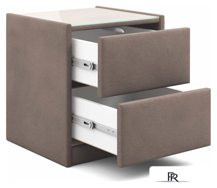 Тумба Мебельград Аризона мягкая (мора темно-коричневый) - Изображение №4 — Интернет-магазин ПроЗаказ