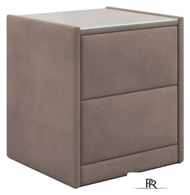 Тумба Мебельград Аризона мягкая (мора темно-коричневый) - Изображение №1 — Интернет-магазин ПроЗаказ