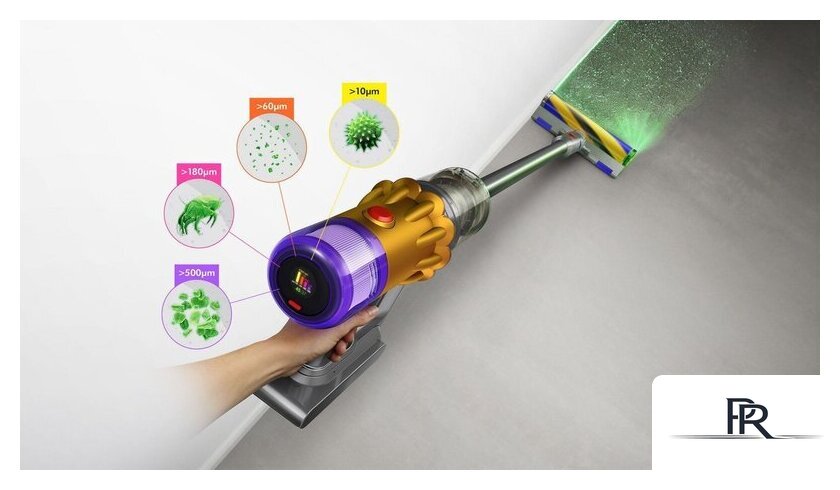 Пылесос Dyson V12 Detect Slim Absolute 448884-01 - Изображение №9 — Интернет-магазин ПроЗаказ