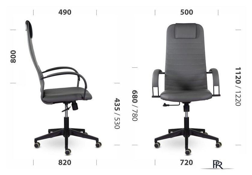 Офисное кресло UTFC СН-601 Соло Пластик SOLOBL СР S-0401/TW-01/Е11-К (черный) - Изображение №2 — Интернет-магазин ПроЗаказ