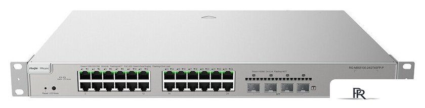 Управляемый коммутатор 3-го уровня Ruijie Networks RG-NBS5100-24GT4SFP-P - Изображение №1 — Интернет-магазин ПроЗаказ