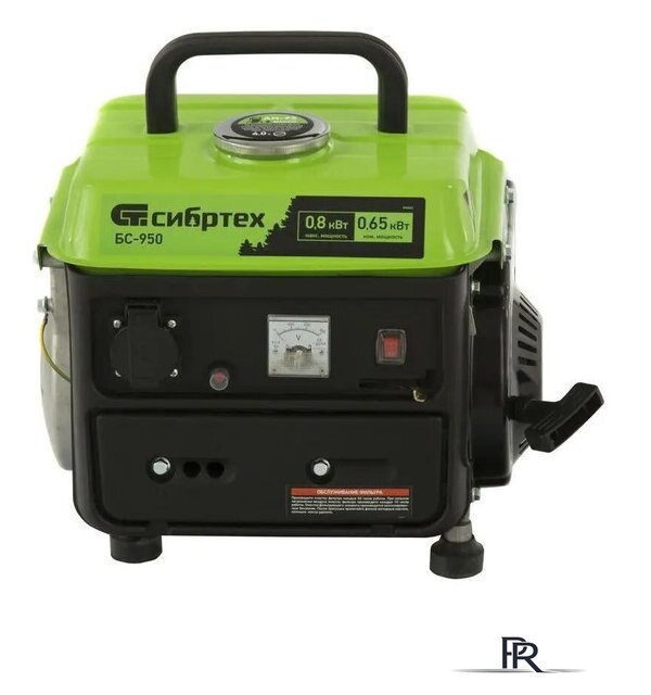 Бензиновый генератор СибрТех БС-950 - Изображение №2 — Интернет-магазин ПроЗаказ