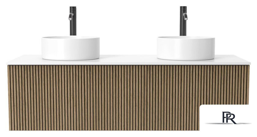  ЗОВ Тумба под умывальник Кито 120 K120LW0MRMC (белый/тростник) - Изображение №2 — Интернет-магазин ПроЗаказ