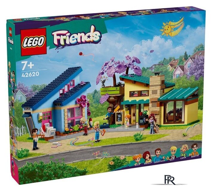 Конструктор LEGO Friends 42620 Дома Олли и Пейсли - Изображение №1 — Интернет-магазин ПроЗаказ