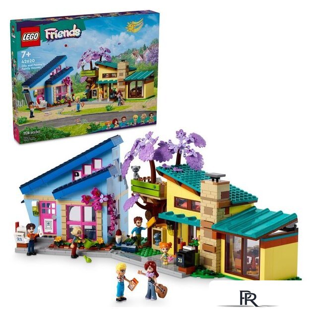 Конструктор LEGO Friends 42620 Дома Олли и Пейсли - Изображение №3 — Интернет-магазин ПроЗаказ