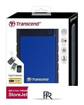 Внешний накопитель Transcend StoreJet 25H3 4TB (синий) - Изображение №3 — Интернет-магазин ПроЗаказ