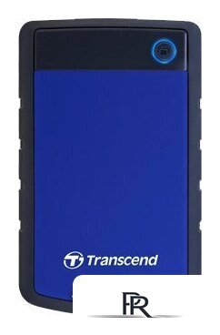 Внешний накопитель Transcend StoreJet 25H3 4TB (синий) - Изображение №1 — Интернет-магазин ПроЗаказ