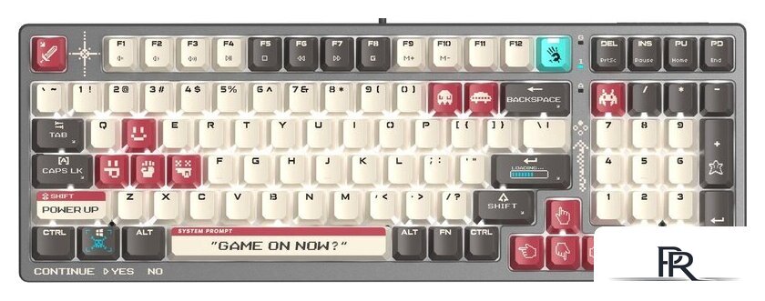 Клавиатура A4Tech Bloody S98 Pixels Red (Bloody BLMS Red Plus, нет кириллицы) - Изображение №1 — Интернет-магазин ПроЗаказ