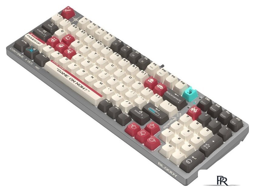 Клавиатура A4Tech Bloody S98 Pixels Red (Bloody BLMS Red Plus, нет кириллицы) - Изображение №4 — Интернет-магазин ПроЗаказ