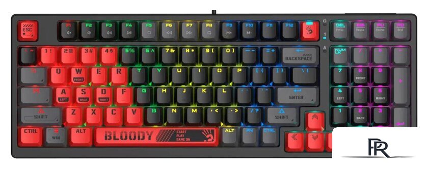 Клавиатура A4Tech Bloody S98 Sports Red (Bloody BLMS Red) - Изображение №1 — Интернет-магазин ПроЗаказ
